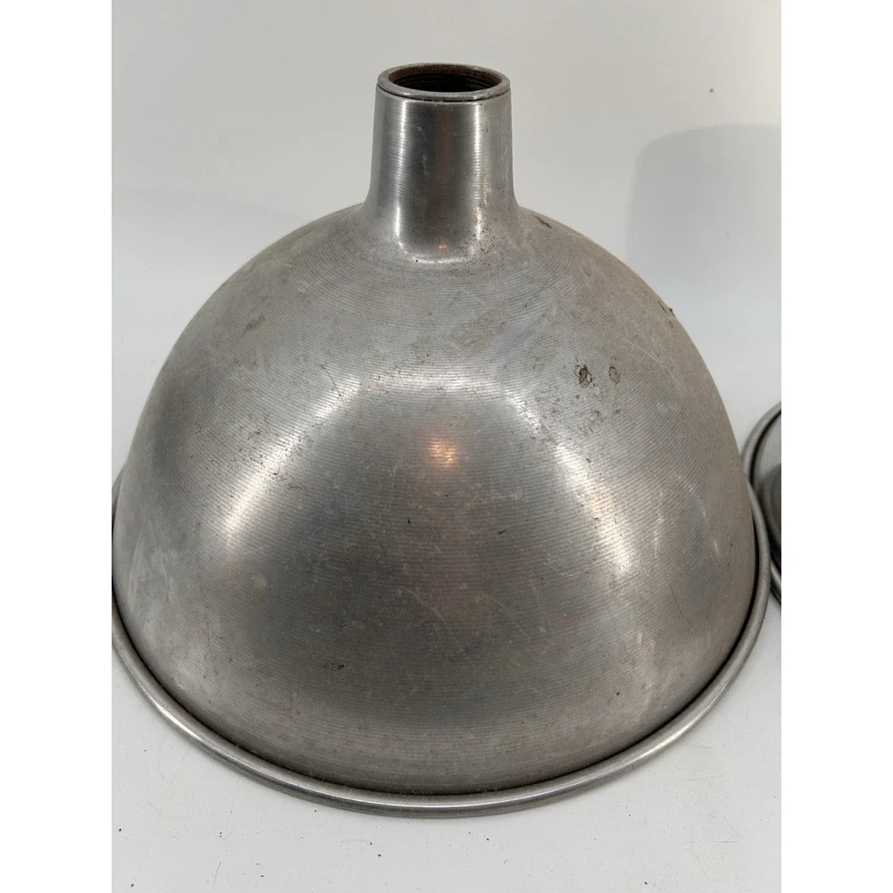Vintage Industrial Aluminum Reflector Shade 11.5